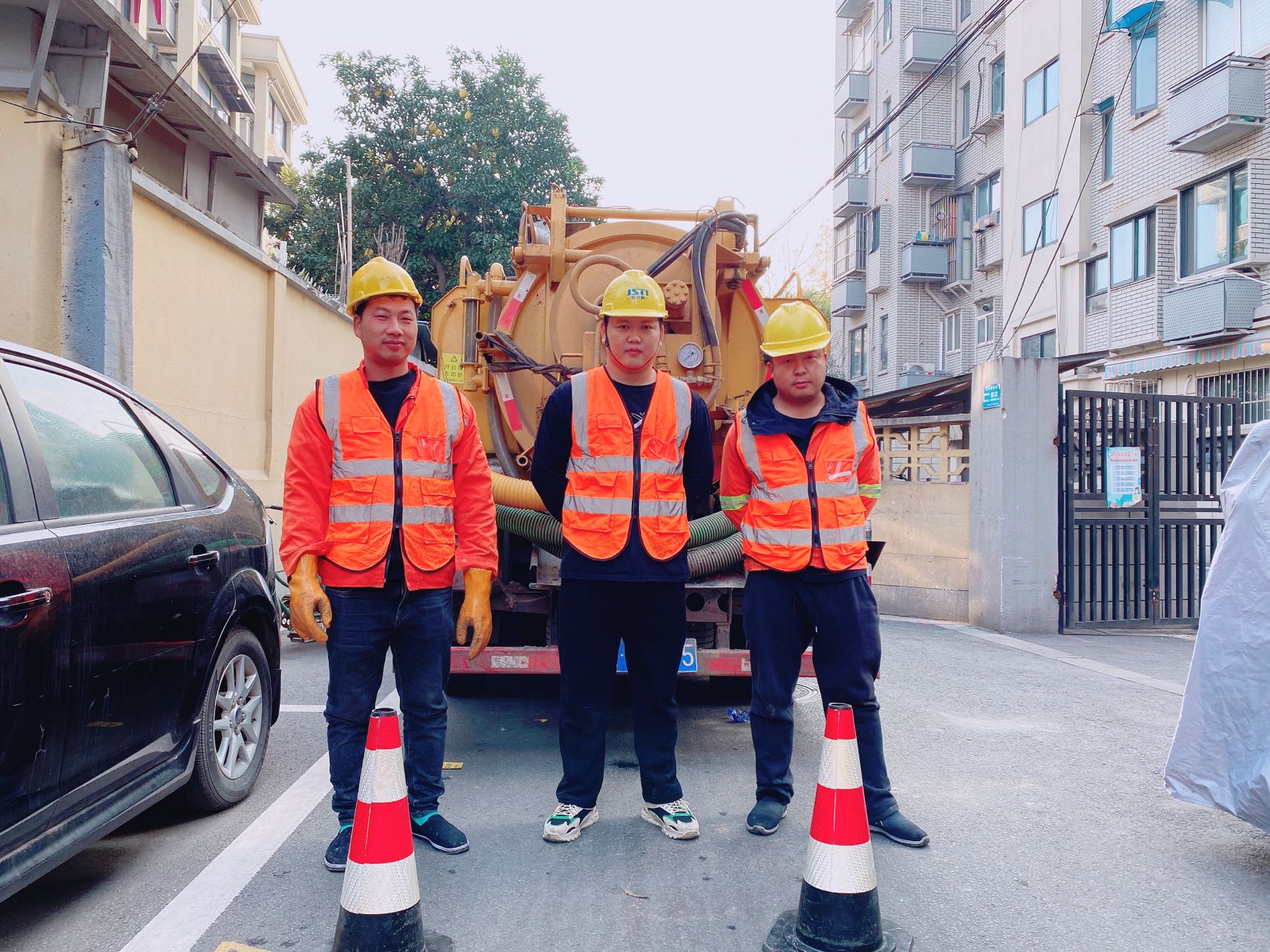 大方巷南京某小区管道清淤检测施工